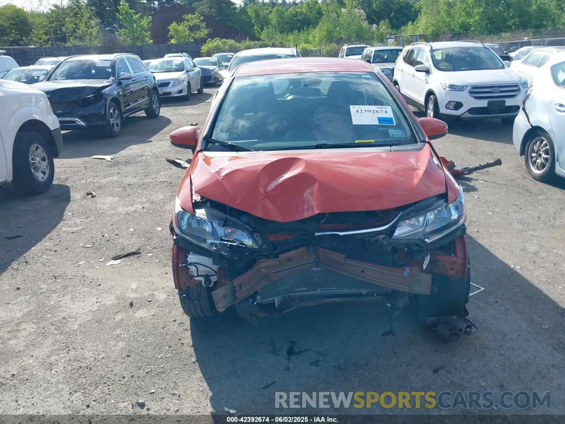 12 Photograph of a damaged car 3HGGK5H48LM715852 HONDA FIT 2020