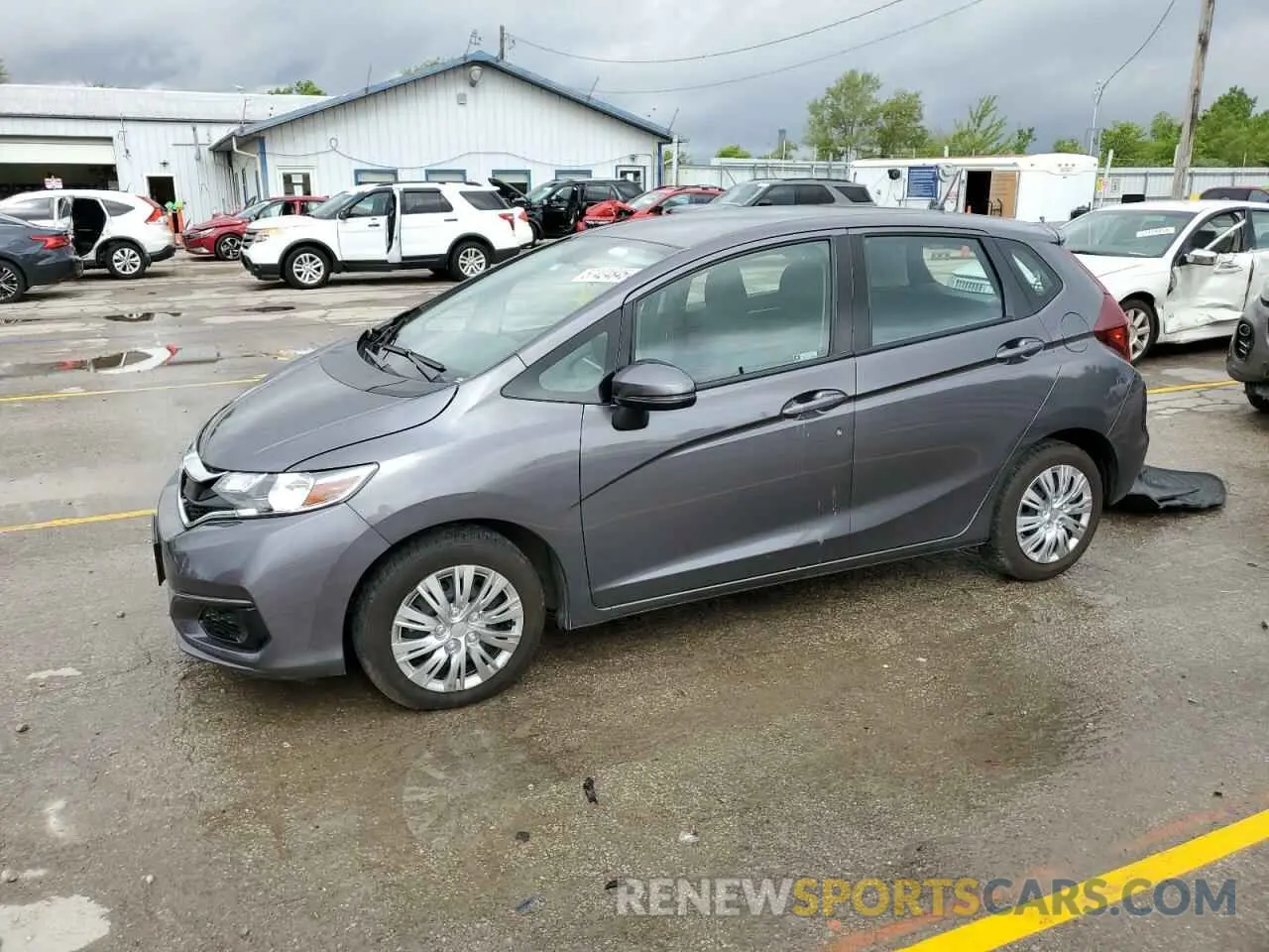 1 Photograph of a damaged car 3HGGK5H48LM717200 HONDA FIT 2020