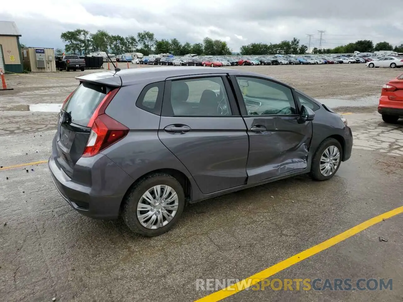3 Photograph of a damaged car 3HGGK5H48LM717200 HONDA FIT 2020