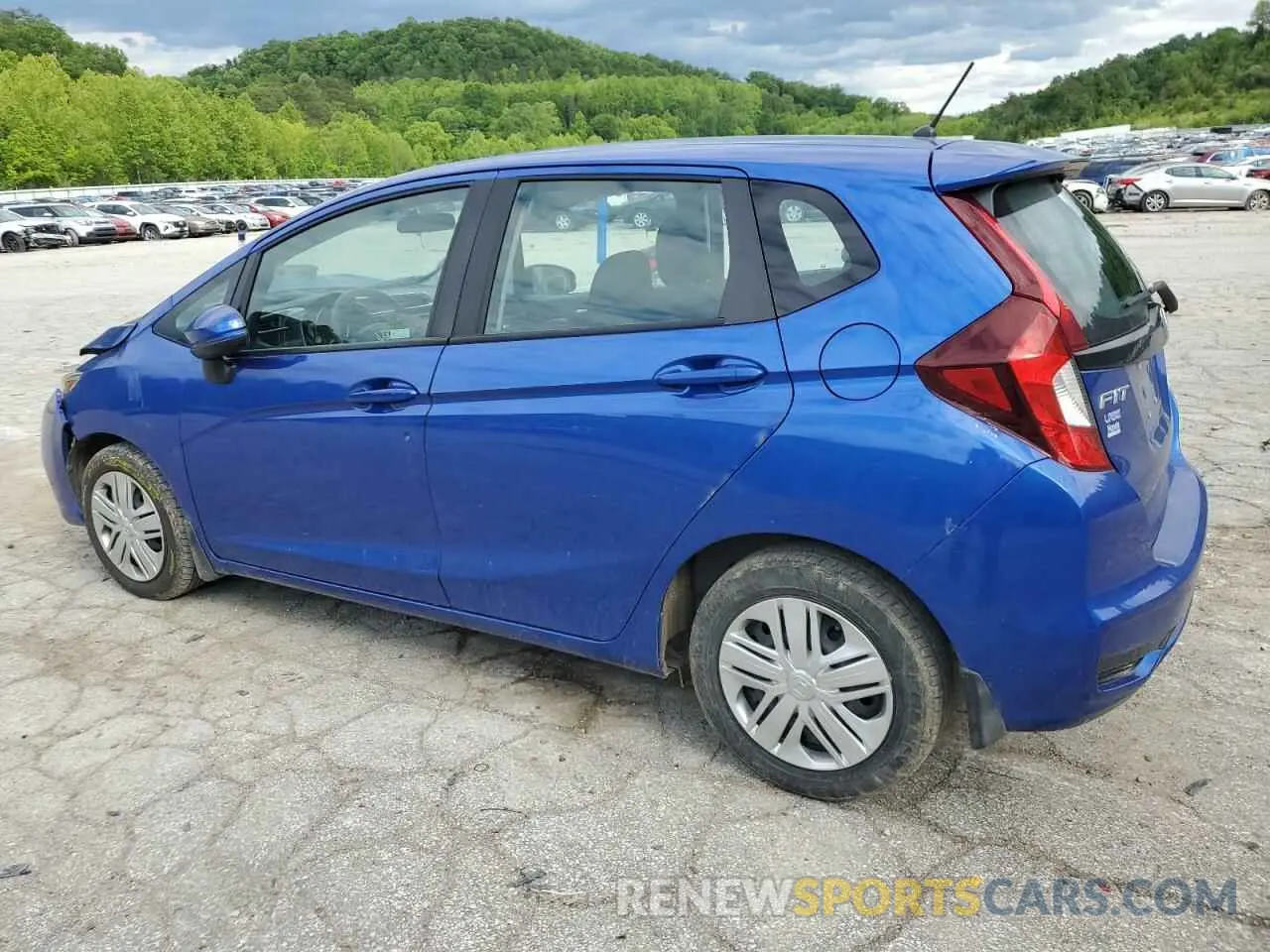 2 Photograph of a damaged car 3HGGK5H49LM703516 HONDA FIT 2020