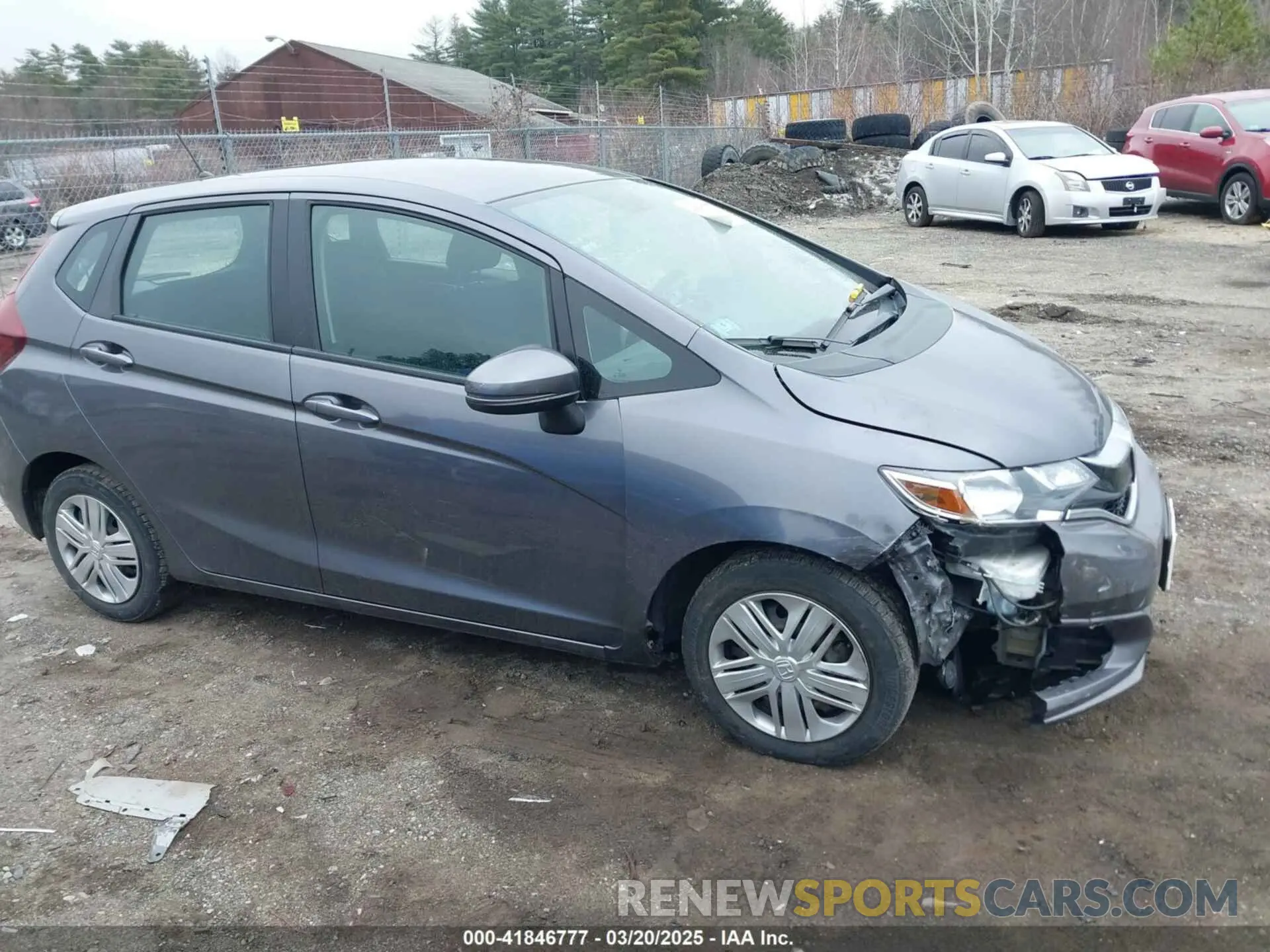 13 Photograph of a damaged car 3HGGK5H49LM710739 HONDA FIT 2020