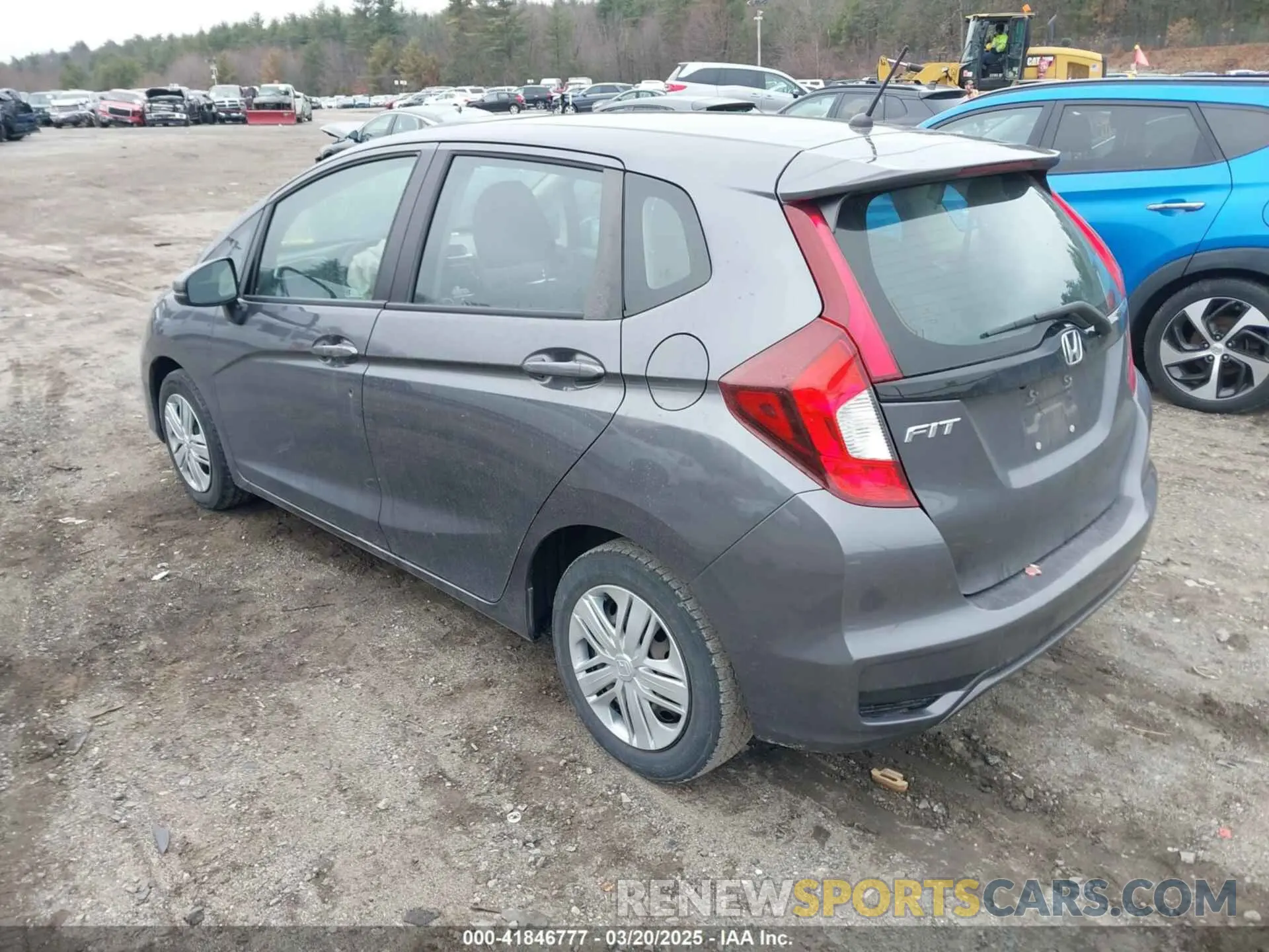 3 Photograph of a damaged car 3HGGK5H49LM710739 HONDA FIT 2020