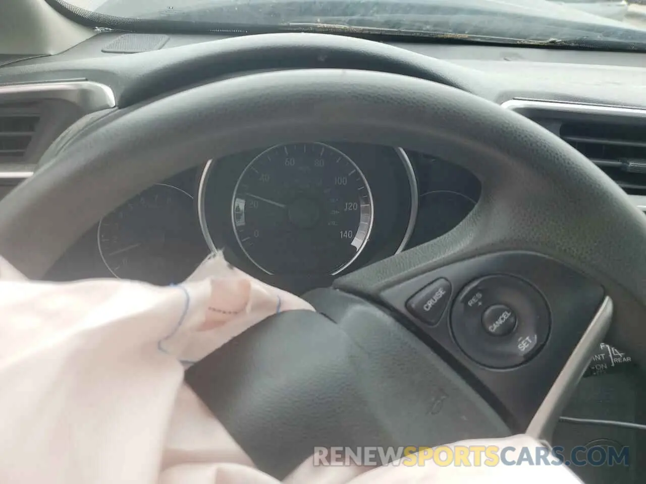 9 Photograph of a damaged car 3HGGK5H49LM723393 HONDA FIT 2020