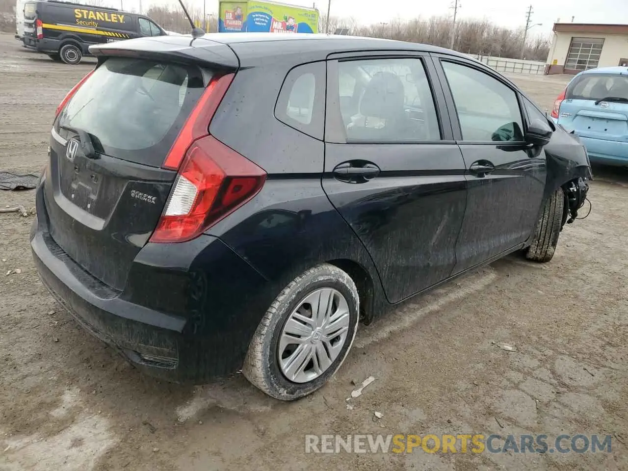 3 Photograph of a damaged car 3HGGK5H49LM724382 HONDA FIT 2020