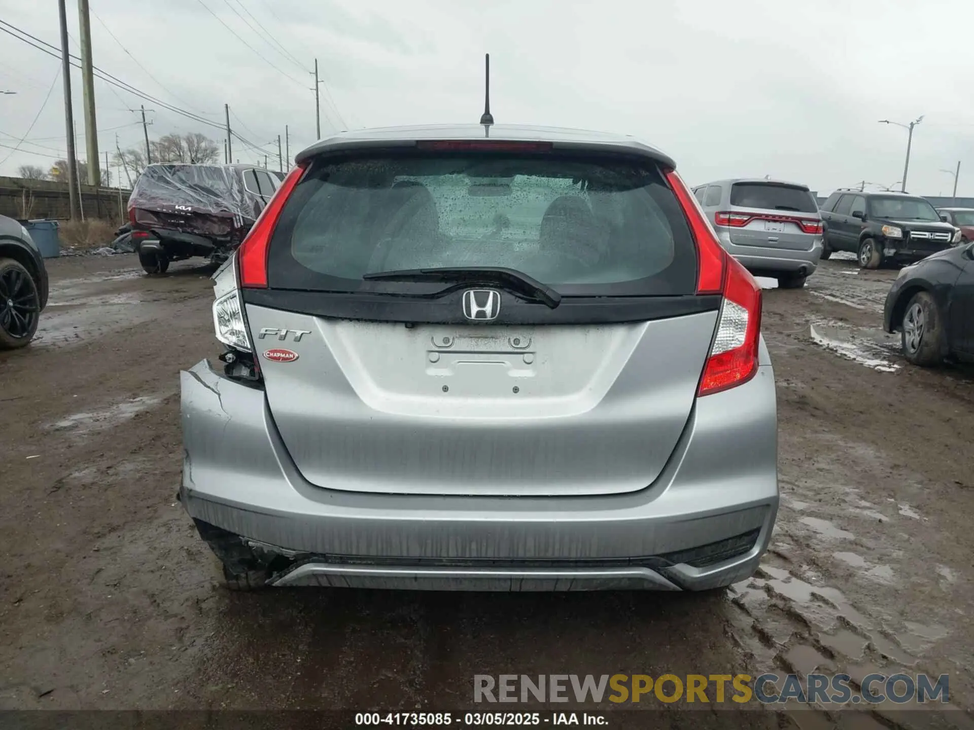 16 Photograph of a damaged car 3HGGK5H4XLM716002 HONDA FIT 2020