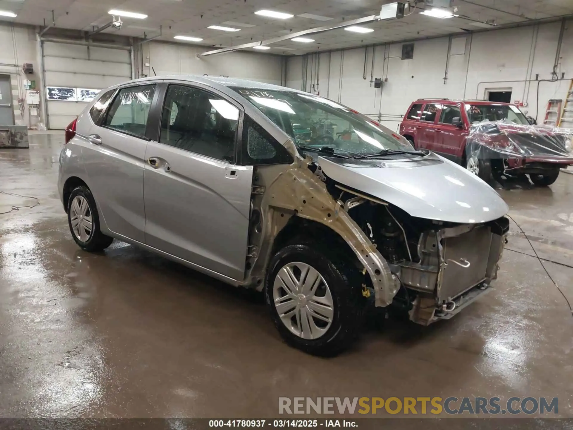 1 Photograph of a damaged car 3HGGK5H4XLM724178 HONDA FIT 2020