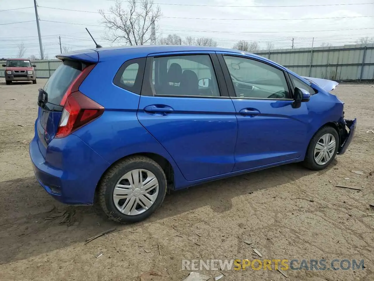3 Photograph of a damaged car 3HGGK5H4XLM725623 HONDA FIT 2020