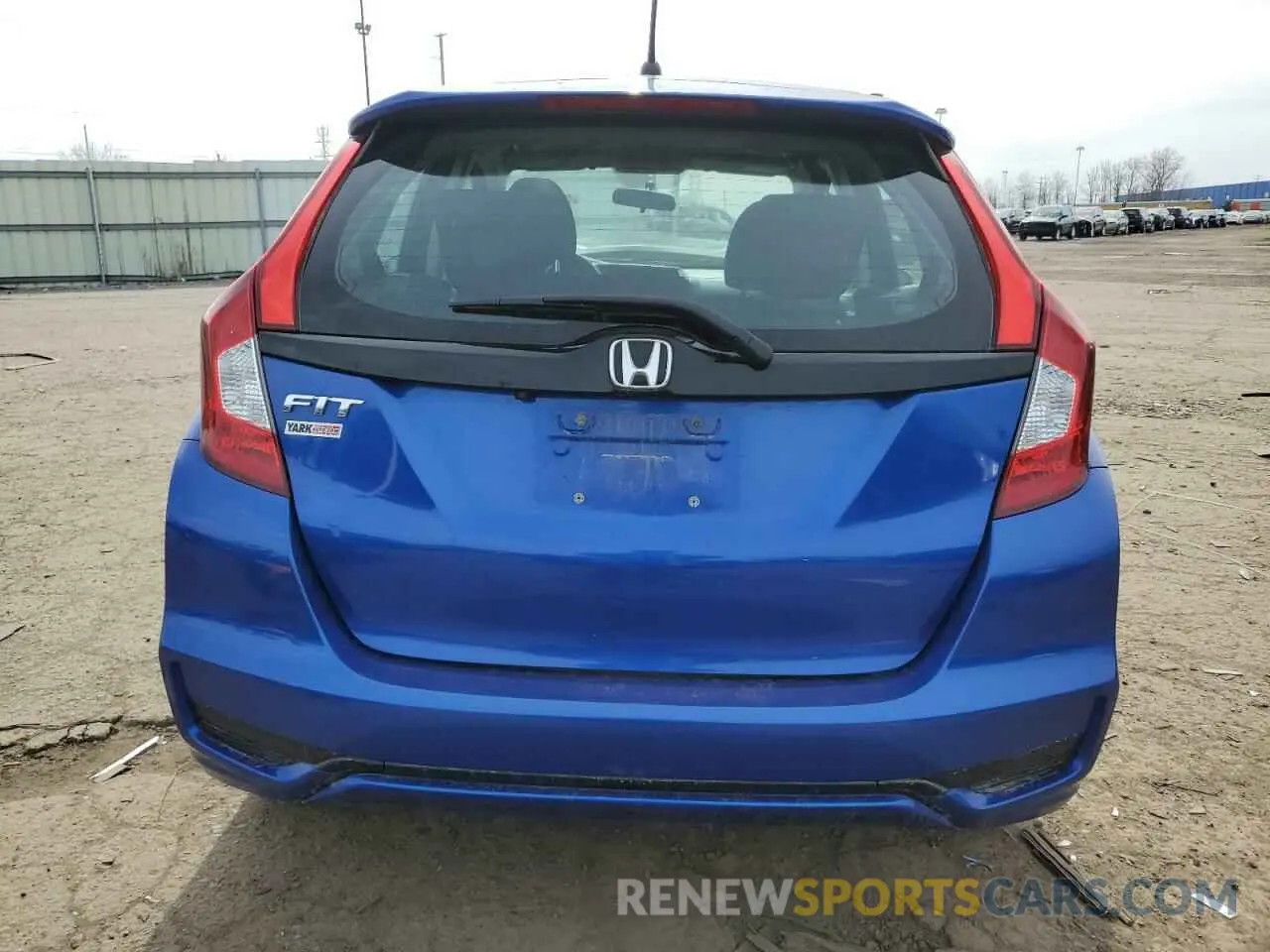 6 Photograph of a damaged car 3HGGK5H4XLM725623 HONDA FIT 2020