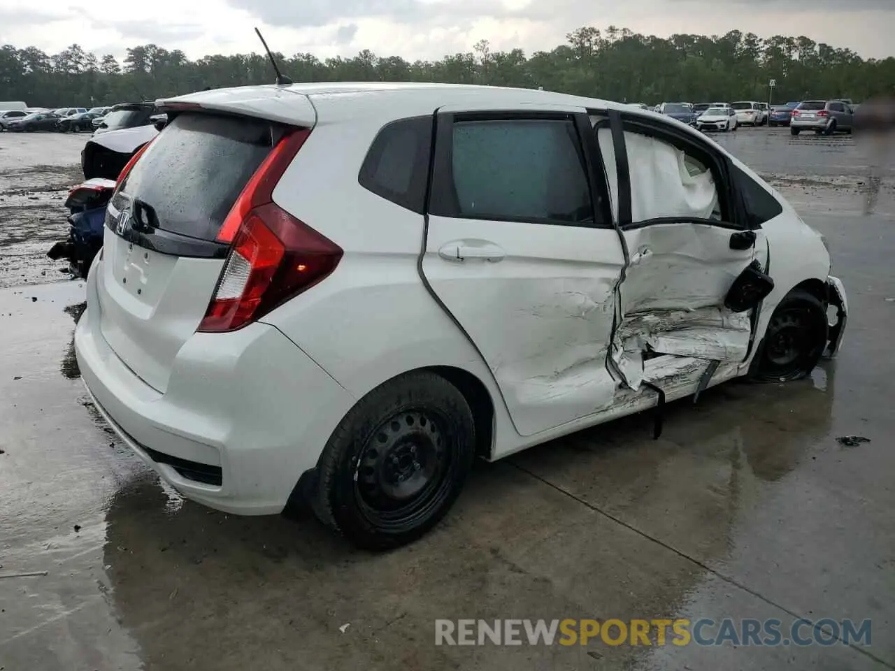 3 Photograph of a damaged car 3HGGK5H4XLM726402 HONDA FIT 2020