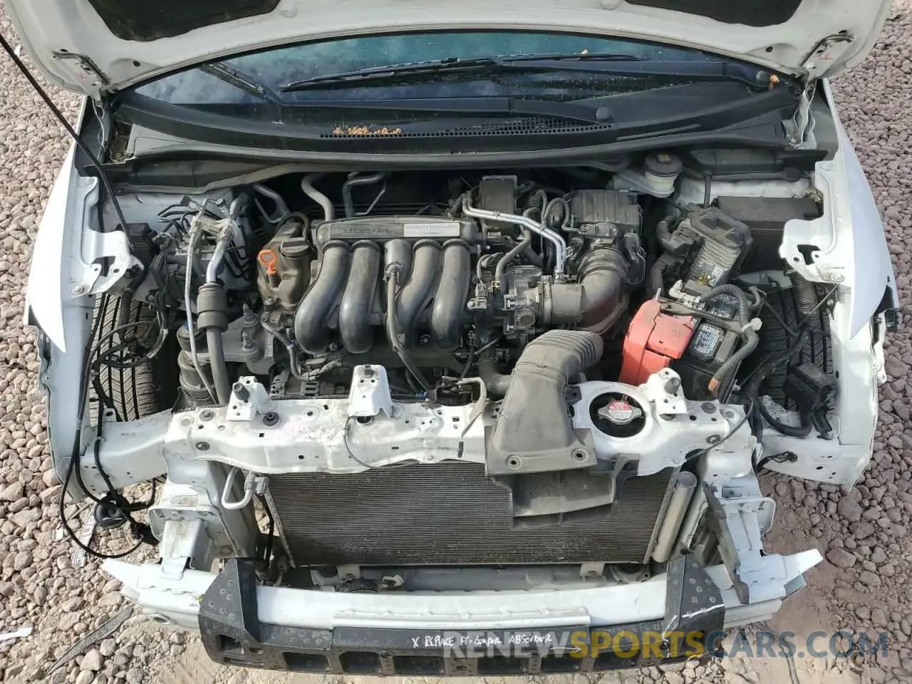 11 Photograph of a damaged car 3HGGK5H4XLM729333 HONDA FIT 2020