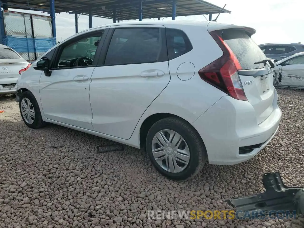 2 Photograph of a damaged car 3HGGK5H4XLM729333 HONDA FIT 2020