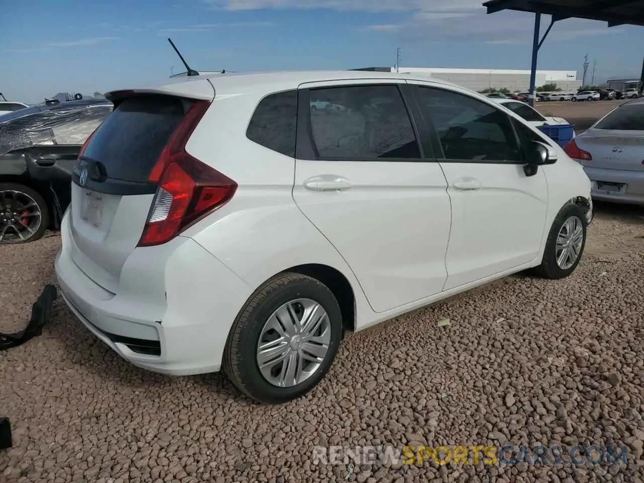 3 Photograph of a damaged car 3HGGK5H4XLM729333 HONDA FIT 2020