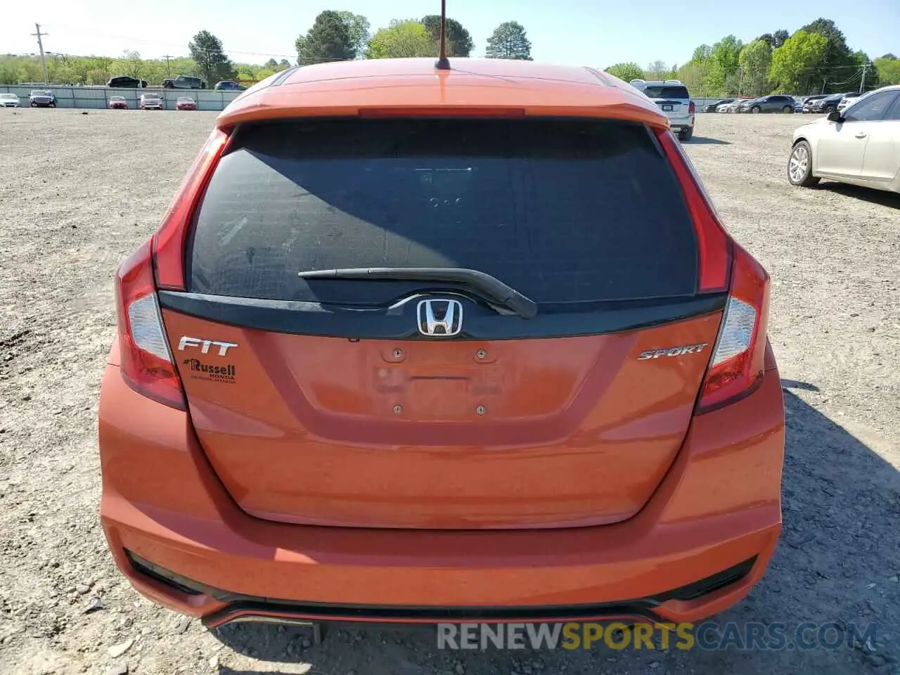 6 Photograph of a damaged car 3HGGK5H61LM721476 HONDA FIT 2020