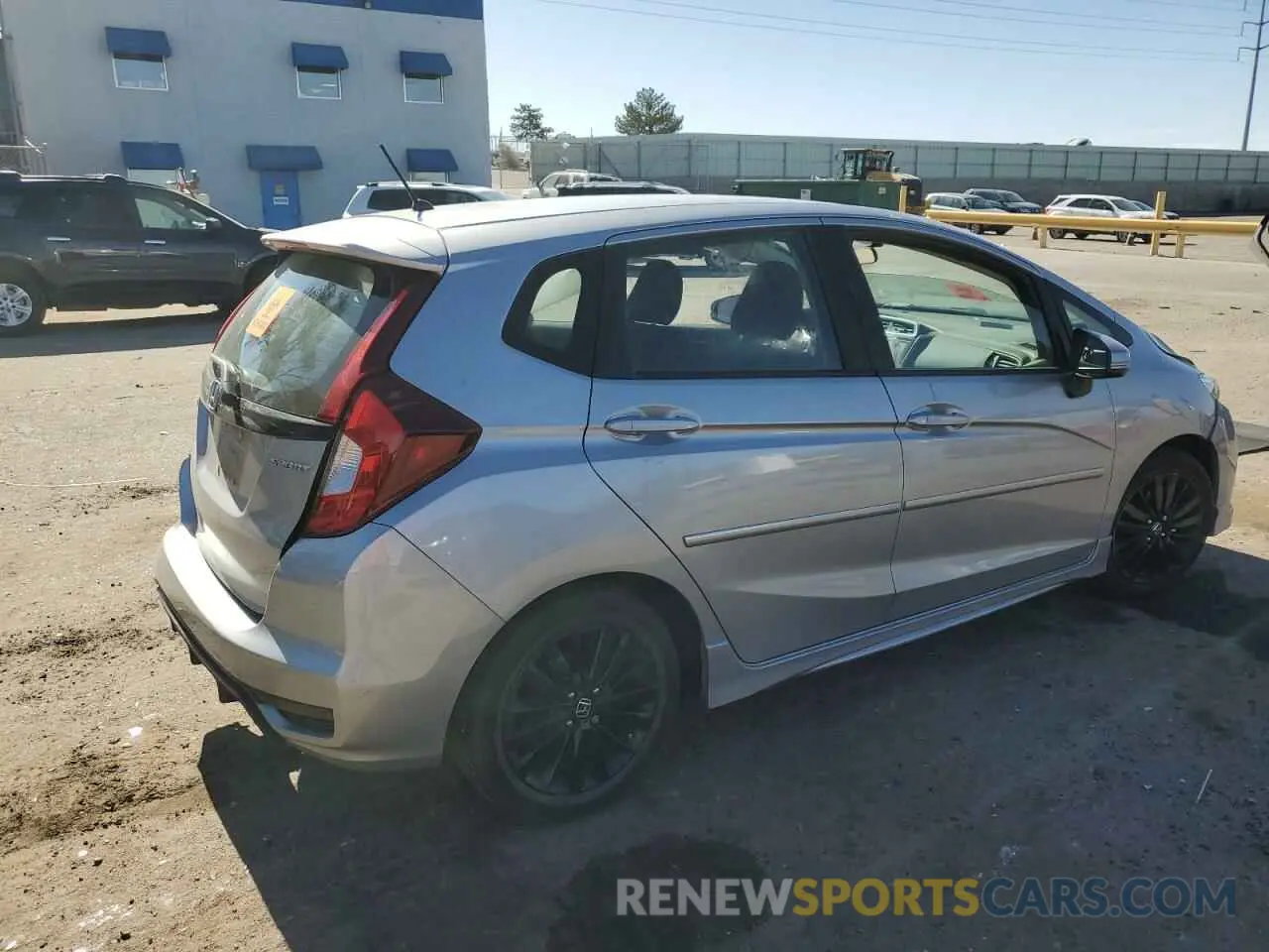 3 Photograph of a damaged car 3HGGK5H62LM729201 HONDA FIT 2020