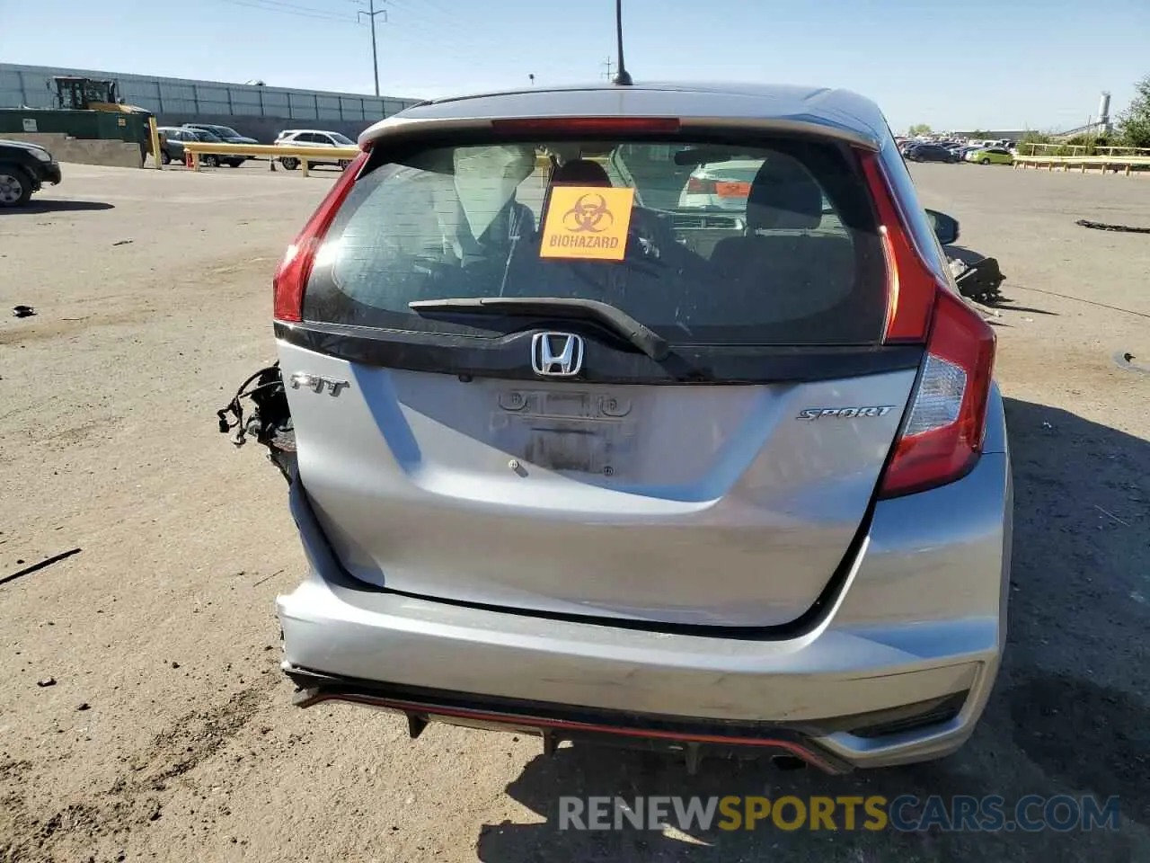 6 Photograph of a damaged car 3HGGK5H62LM729201 HONDA FIT 2020