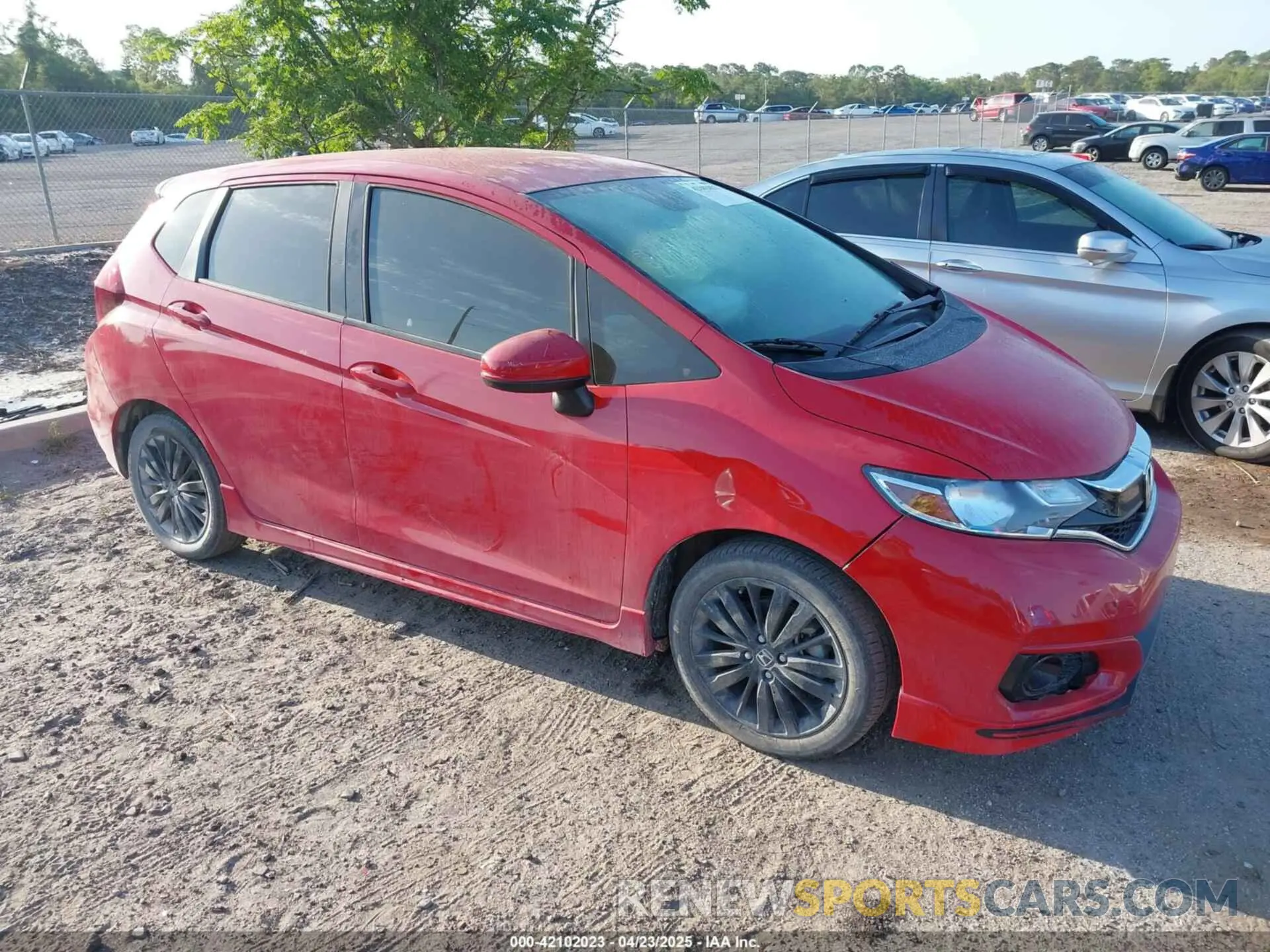 1 Photograph of a damaged car 3HGGK5H63LM718904 HONDA FIT 2020