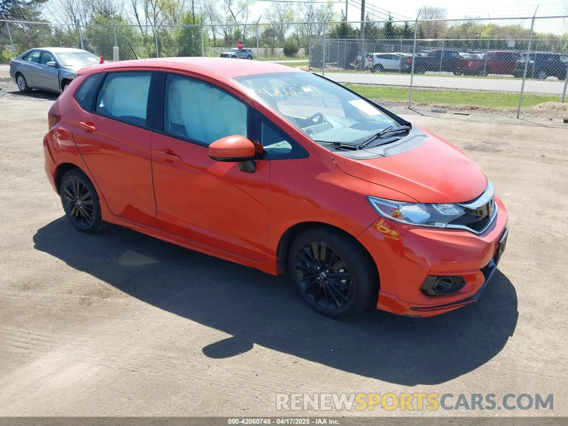 1 Photograph of a damaged car 3HGGK5H64LM721598 HONDA FIT 2020