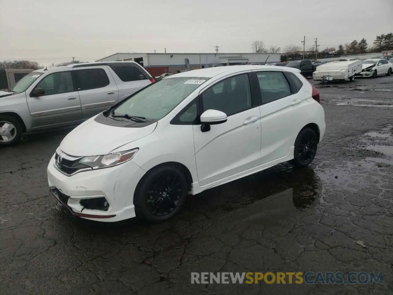 1 Photograph of a damaged car 3HGGK5H64LM730575 HONDA FIT 2020