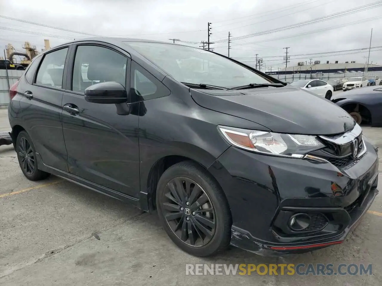 4 Photograph of a damaged car 3HGGK5H68LM729154 HONDA FIT 2020