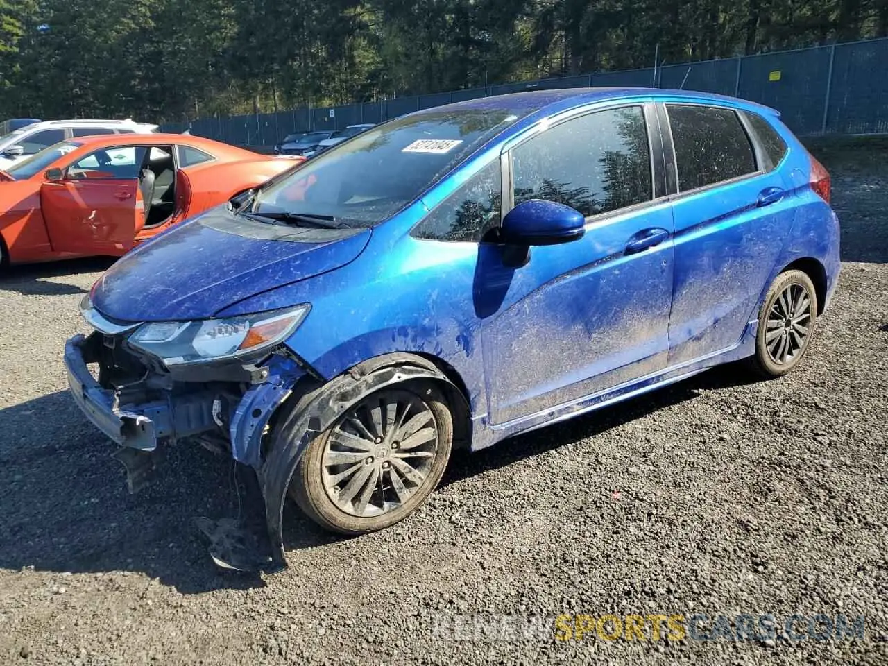 1 Photograph of a damaged car 3HGGK5H6XLM715322 HONDA FIT 2020