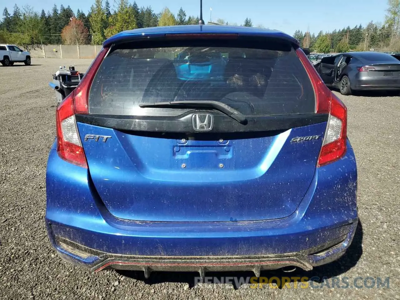 6 Photograph of a damaged car 3HGGK5H6XLM715322 HONDA FIT 2020