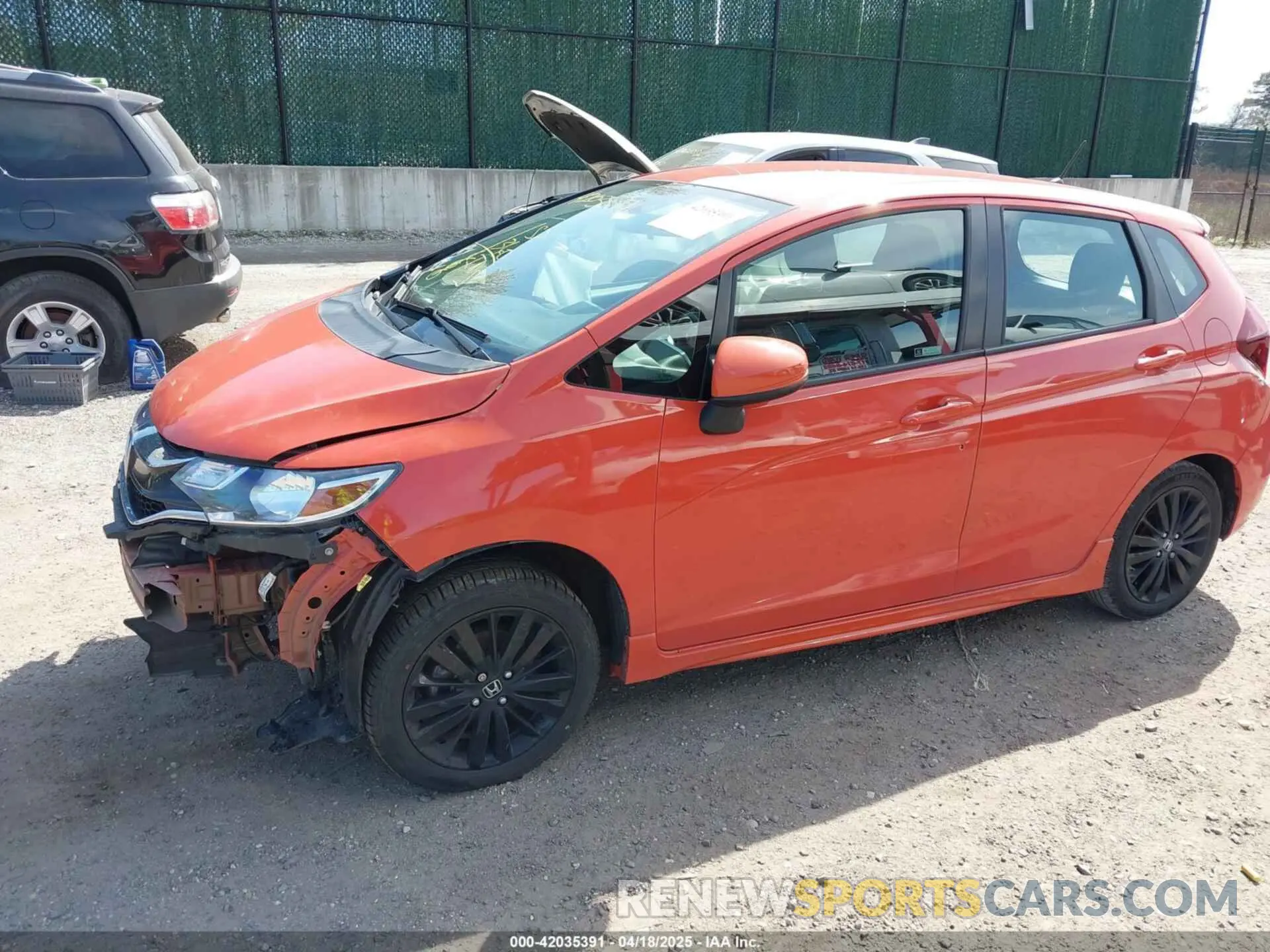14 Photograph of a damaged car 3HGGK5H6XLM721475 HONDA FIT 2020