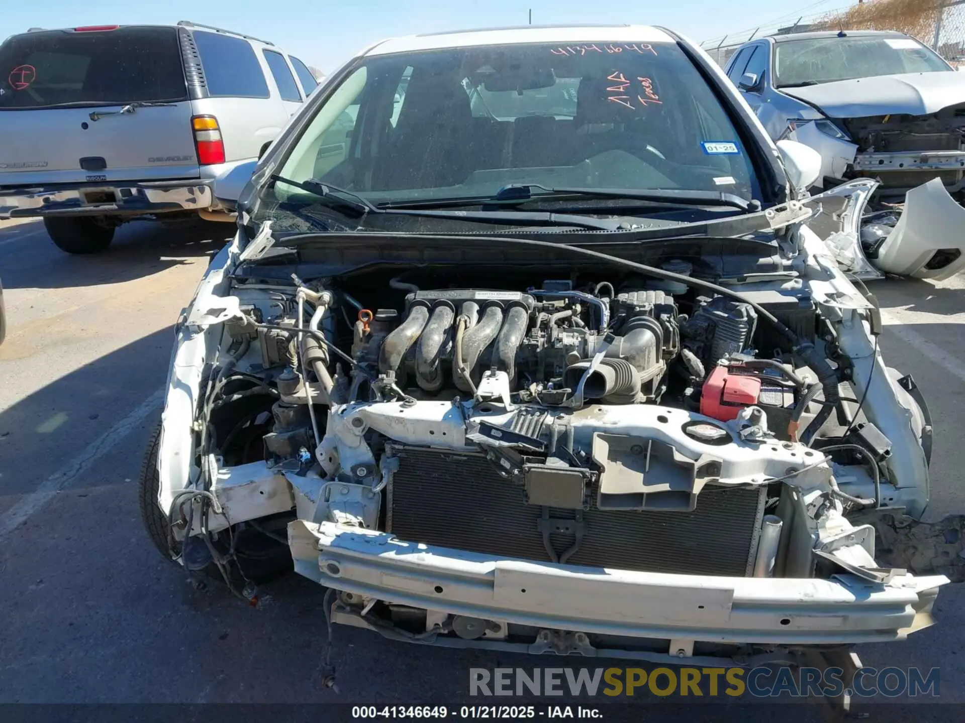 12 Photograph of a damaged car 3HGGK5H82LM703165 HONDA FIT 2020