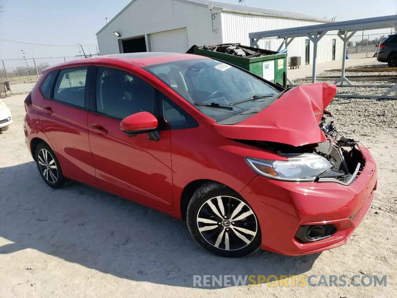 4 Photograph of a damaged car 3HGGK5H82LM703280 HONDA FIT 2020