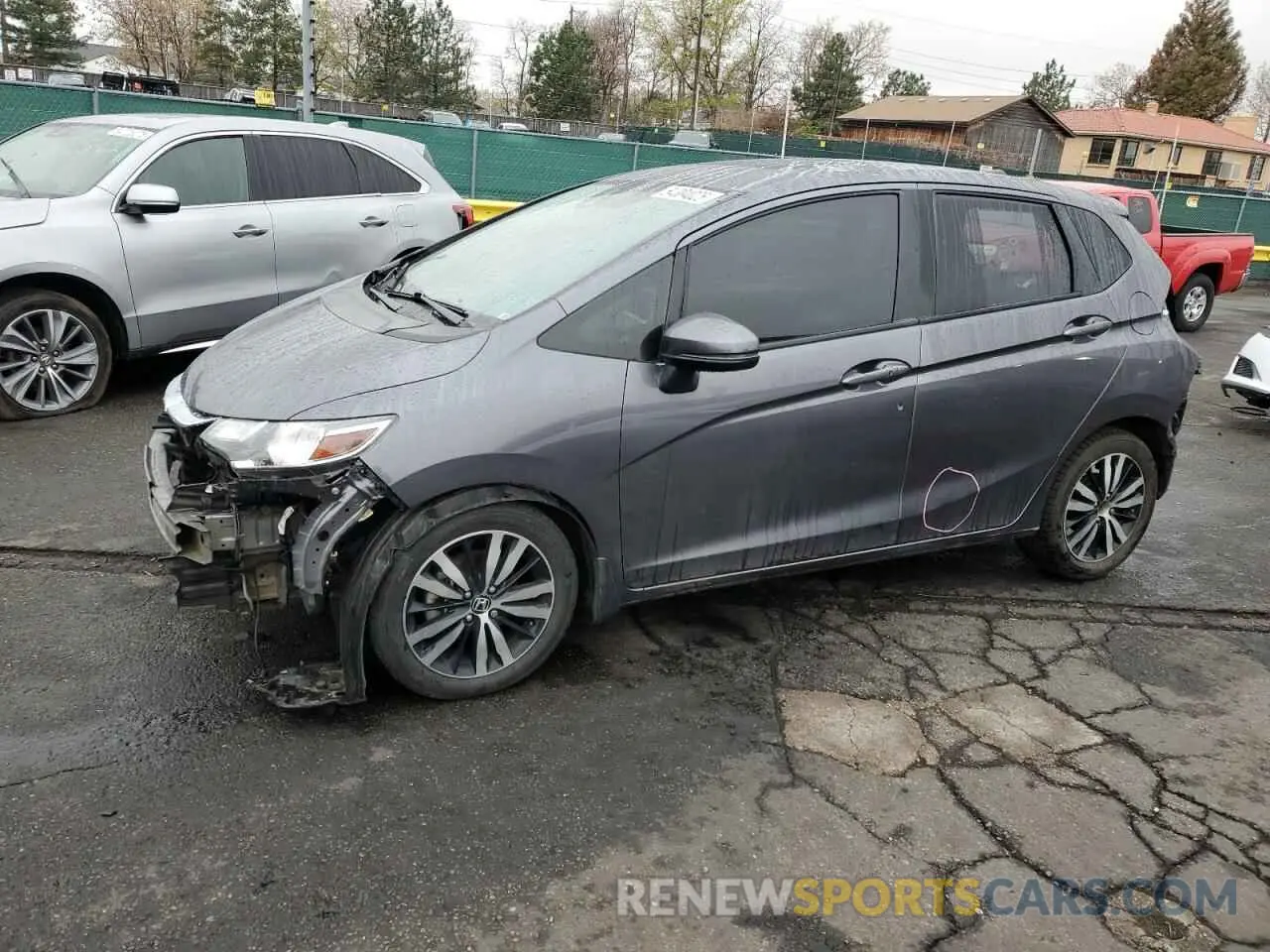 1 Photograph of a damaged car 3HGGK5H82LM715736 HONDA FIT 2020