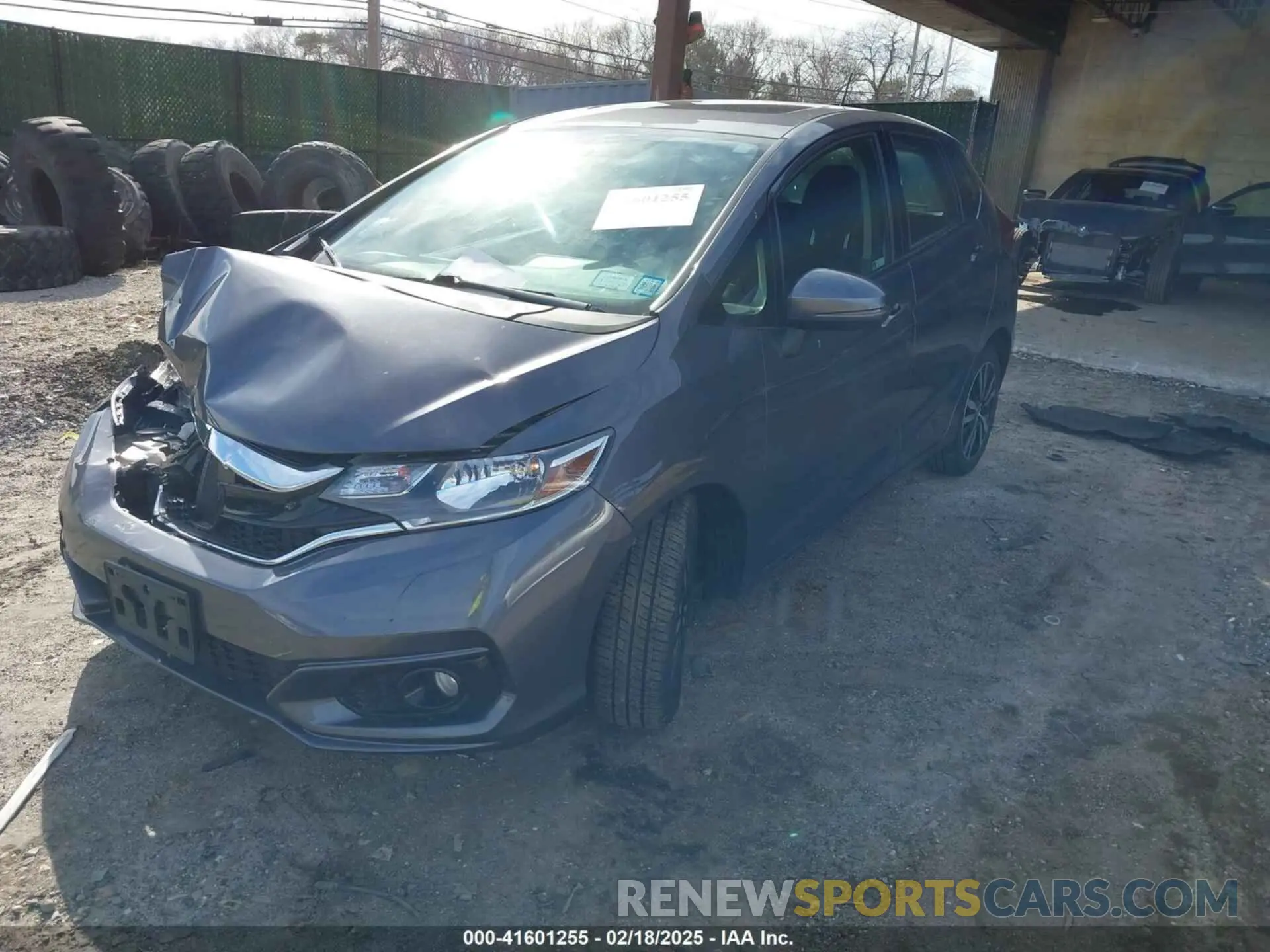 2 Photograph of a damaged car 3HGGK5H83LM712957 HONDA FIT 2020