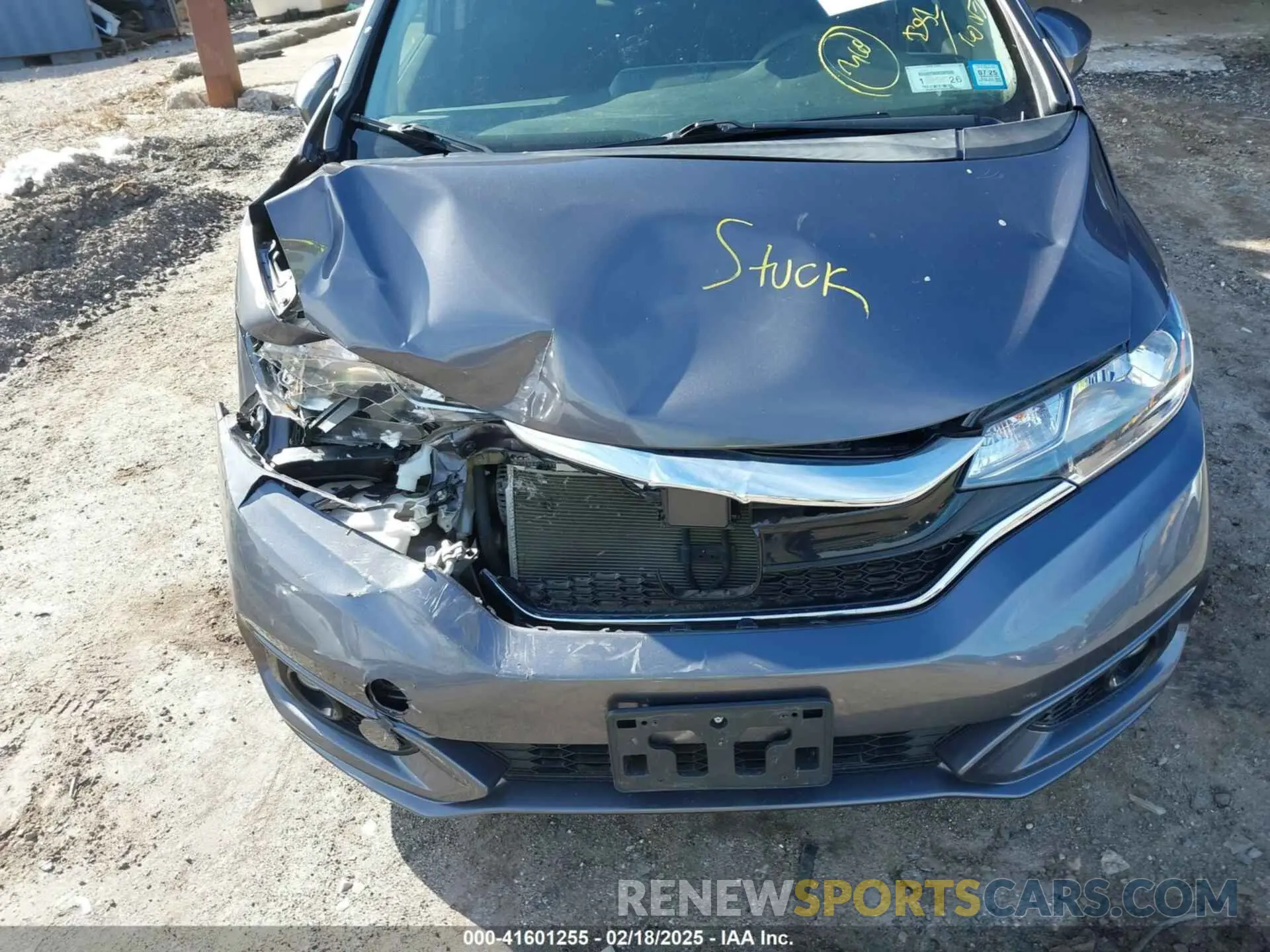 6 Photograph of a damaged car 3HGGK5H83LM712957 HONDA FIT 2020