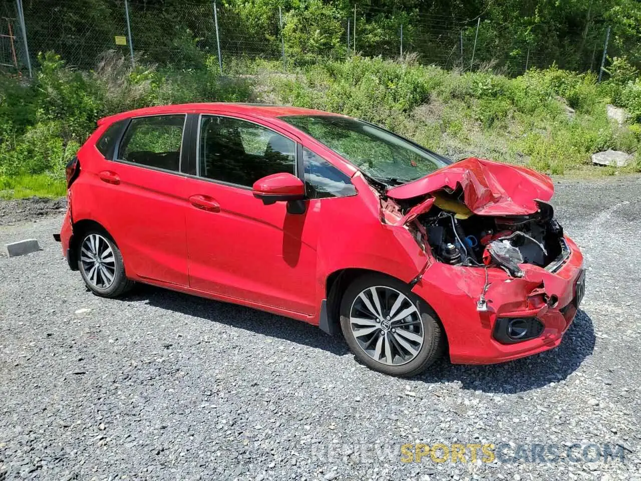 4 Photograph of a damaged car 3HGGK5H85LM720199 HONDA FIT 2020