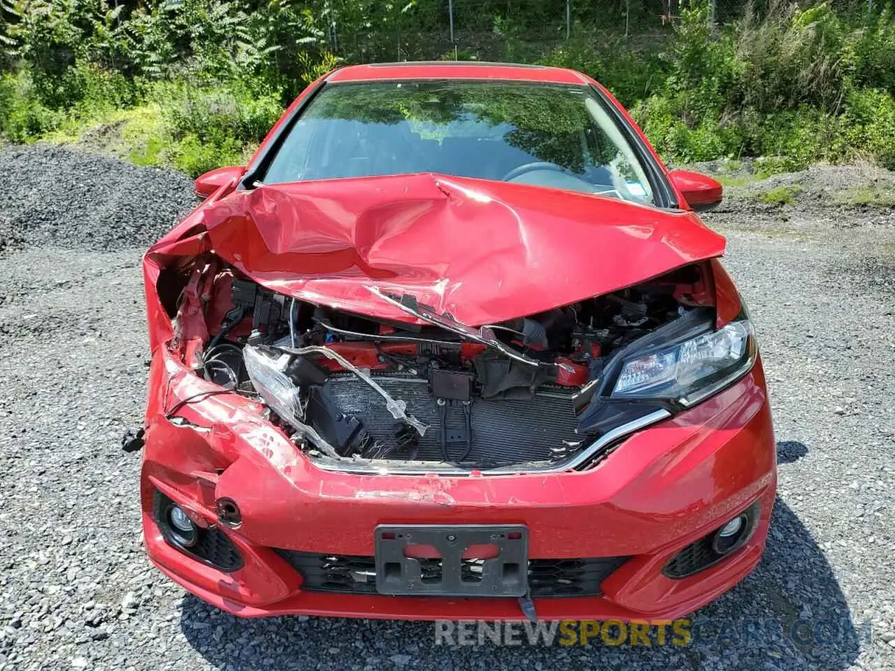 5 Photograph of a damaged car 3HGGK5H85LM720199 HONDA FIT 2020