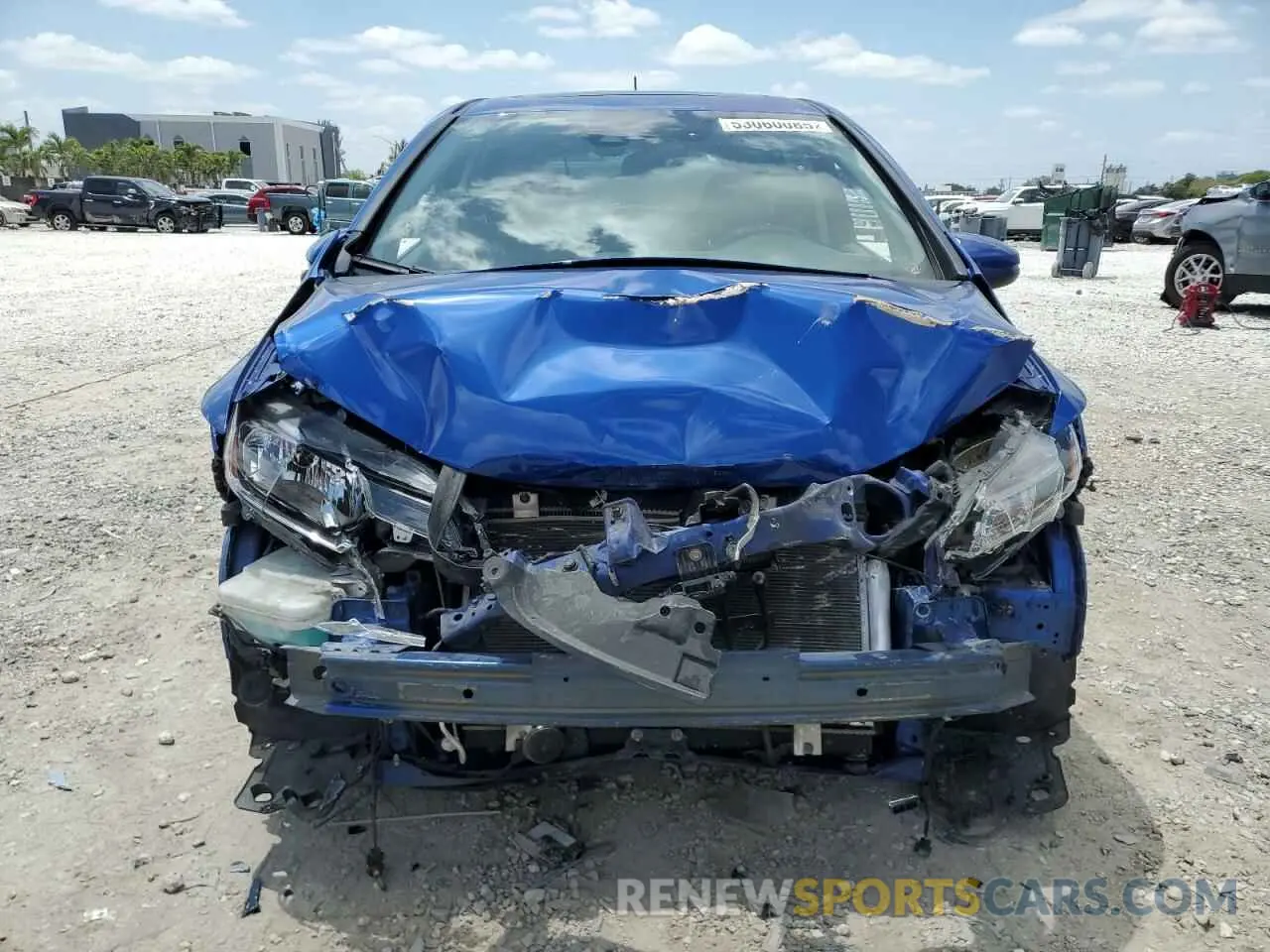 5 Photograph of a damaged car 3HGGK5H87LM730345 HONDA FIT 2020