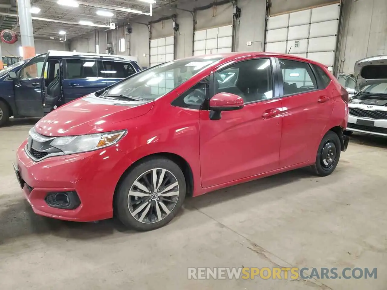 1 Photograph of a damaged car 3HGGK5H87LM730507 HONDA FIT 2020