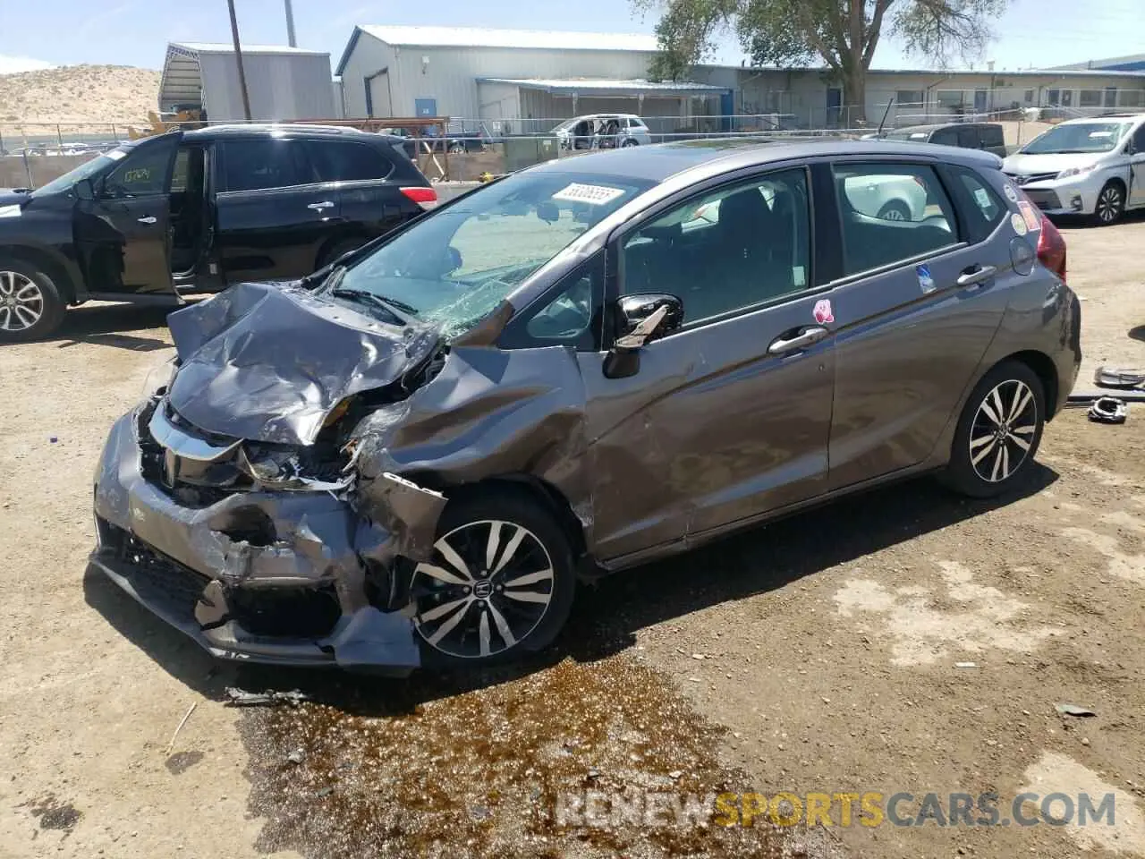 1 Photograph of a damaged car 3HGGK5H88LM708709 HONDA FIT 2020