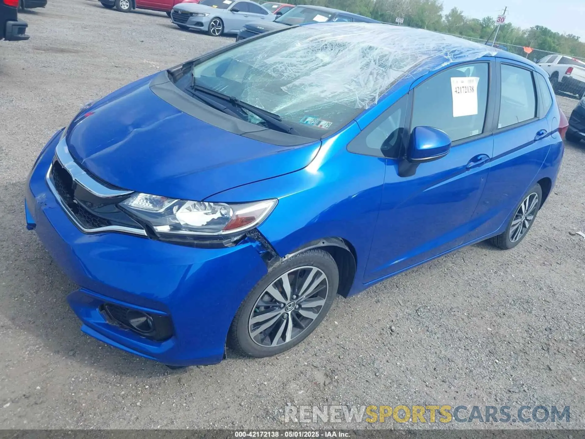 2 Photograph of a damaged car 3HGGK5H88LM722092 HONDA FIT 2020