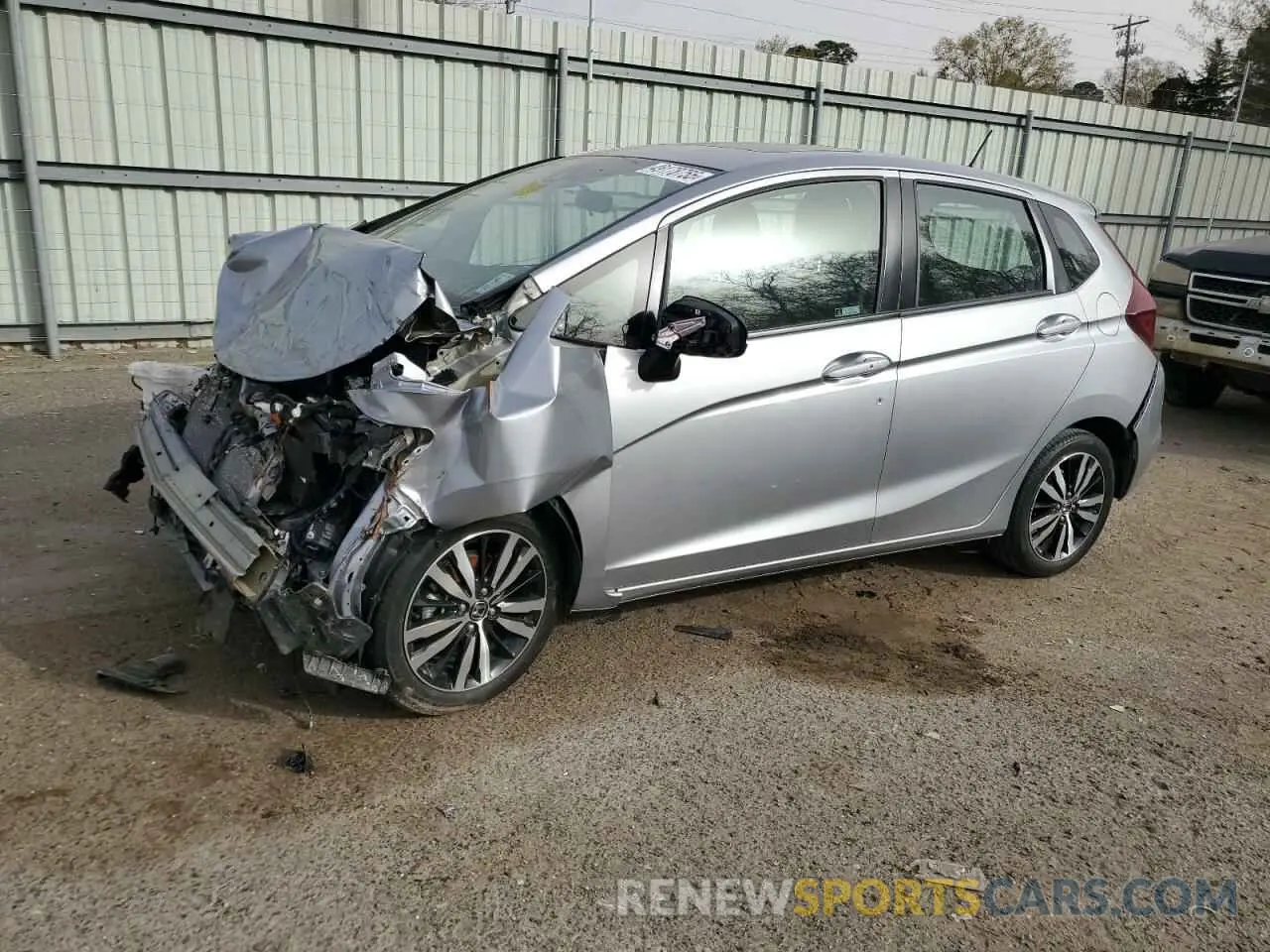 1 Photograph of a damaged car 3HGGK5H88LM727261 HONDA FIT 2020