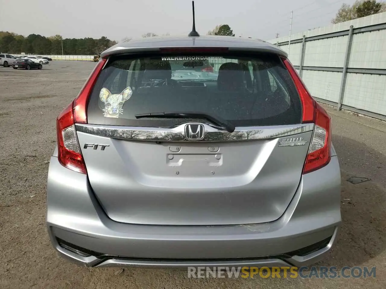 6 Photograph of a damaged car 3HGGK5H88LM727261 HONDA FIT 2020