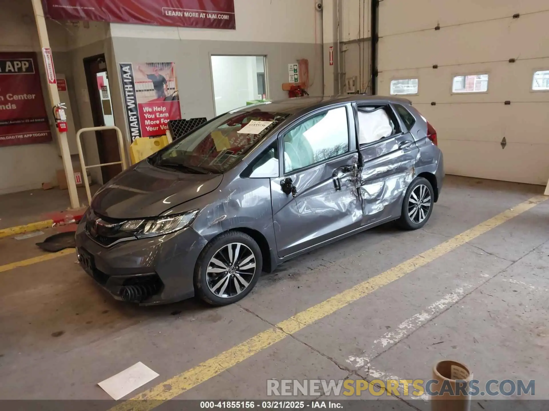 2 Photograph of a damaged car 3HGGK5H89LM726992 HONDA FIT 2020