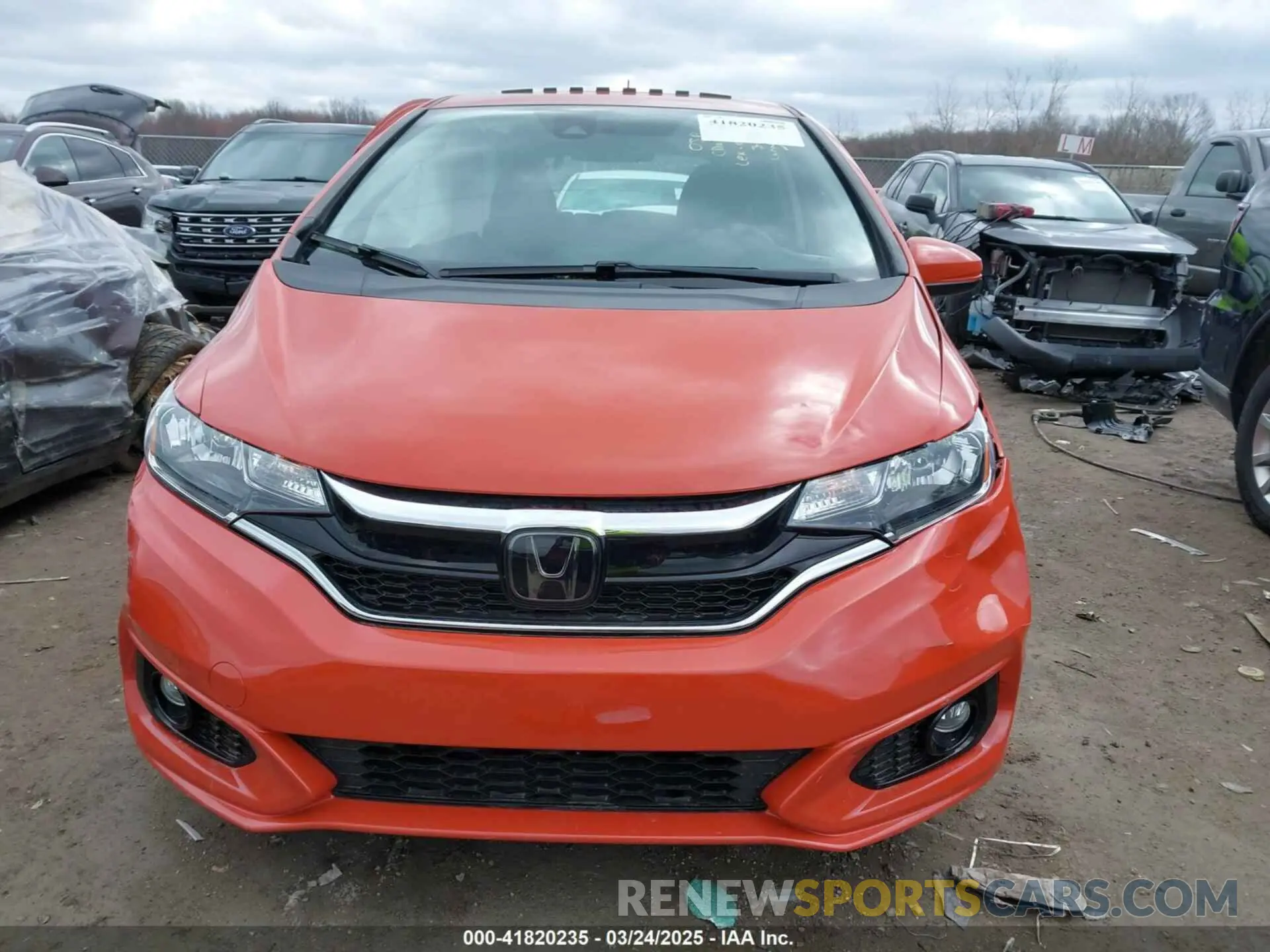 13 Photograph of a damaged car 3HGGK5H8XLM709232 HONDA FIT 2020