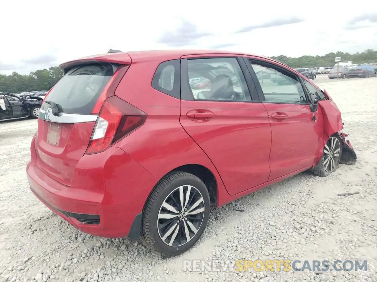3 Photograph of a damaged car 3HGGK5H96LM710385 HONDA FIT 2020