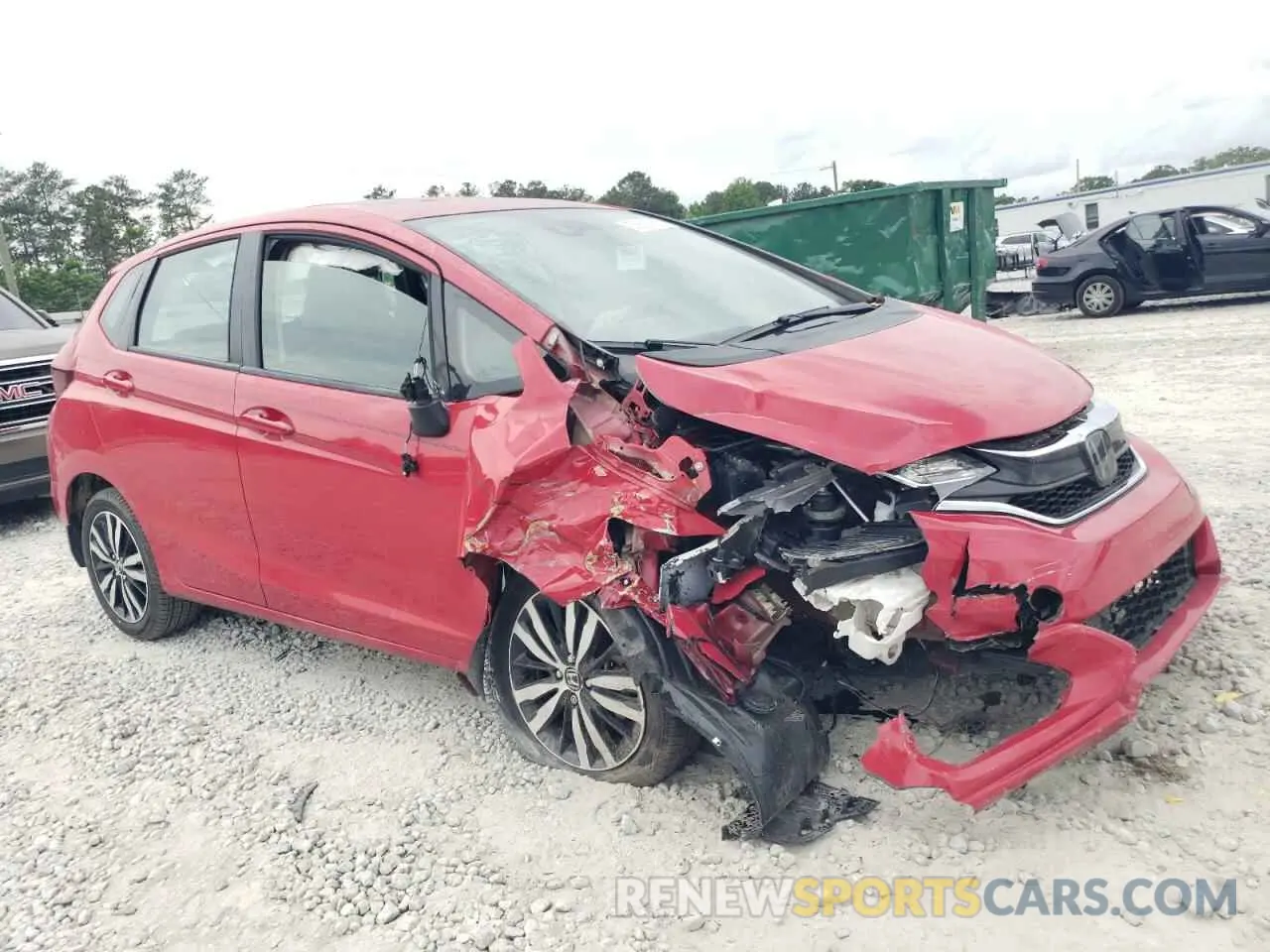 4 Photograph of a damaged car 3HGGK5H96LM710385 HONDA FIT 2020