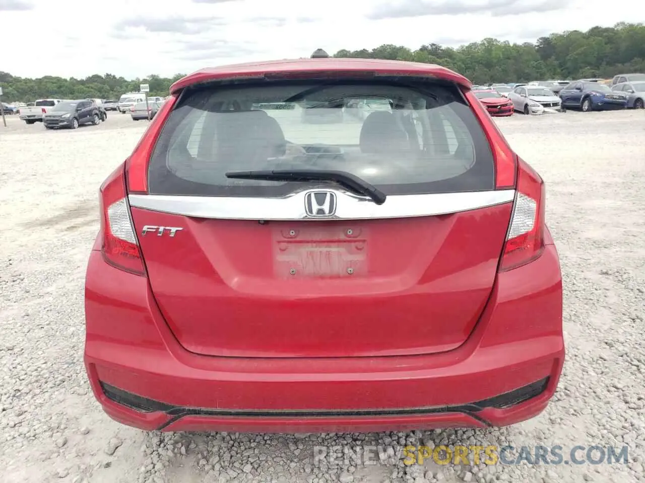 6 Photograph of a damaged car 3HGGK5H96LM710385 HONDA FIT 2020