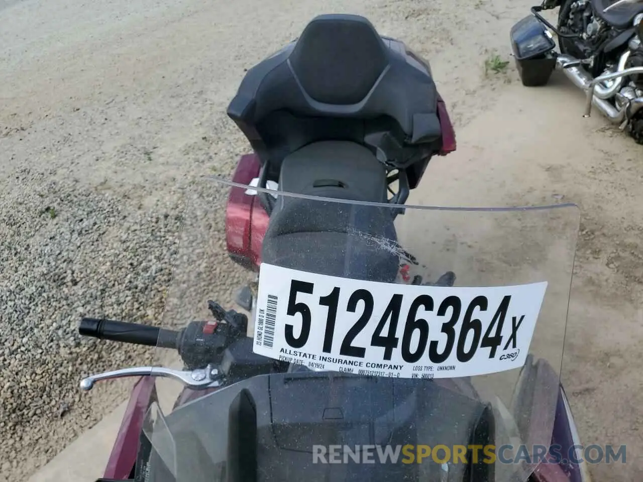 5 Photograph of a damaged car JH2SC7970PK500013 HONDA GL CYCLE 2023