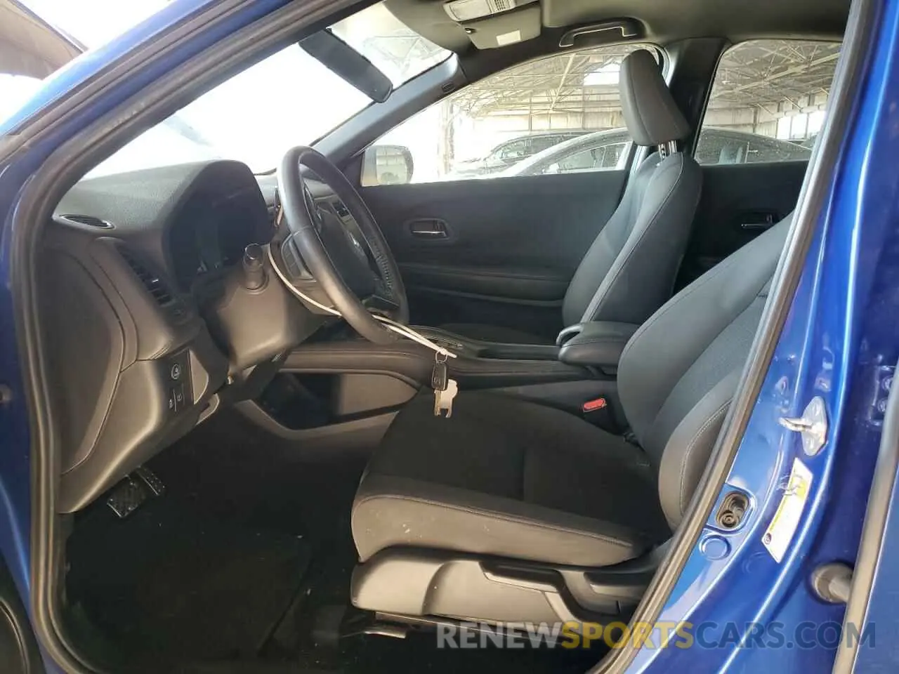 7 Photograph of a damaged car 3CZRU5H11KG702956 HONDA HR-V 2019