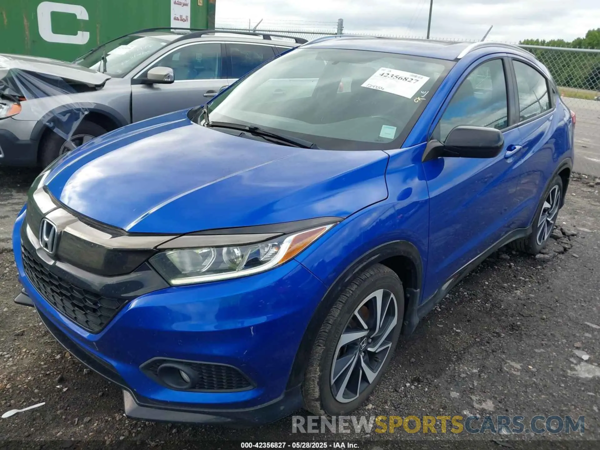 2 Photograph of a damaged car 3CZRU5H12KG701685 HONDA HR-V 2019