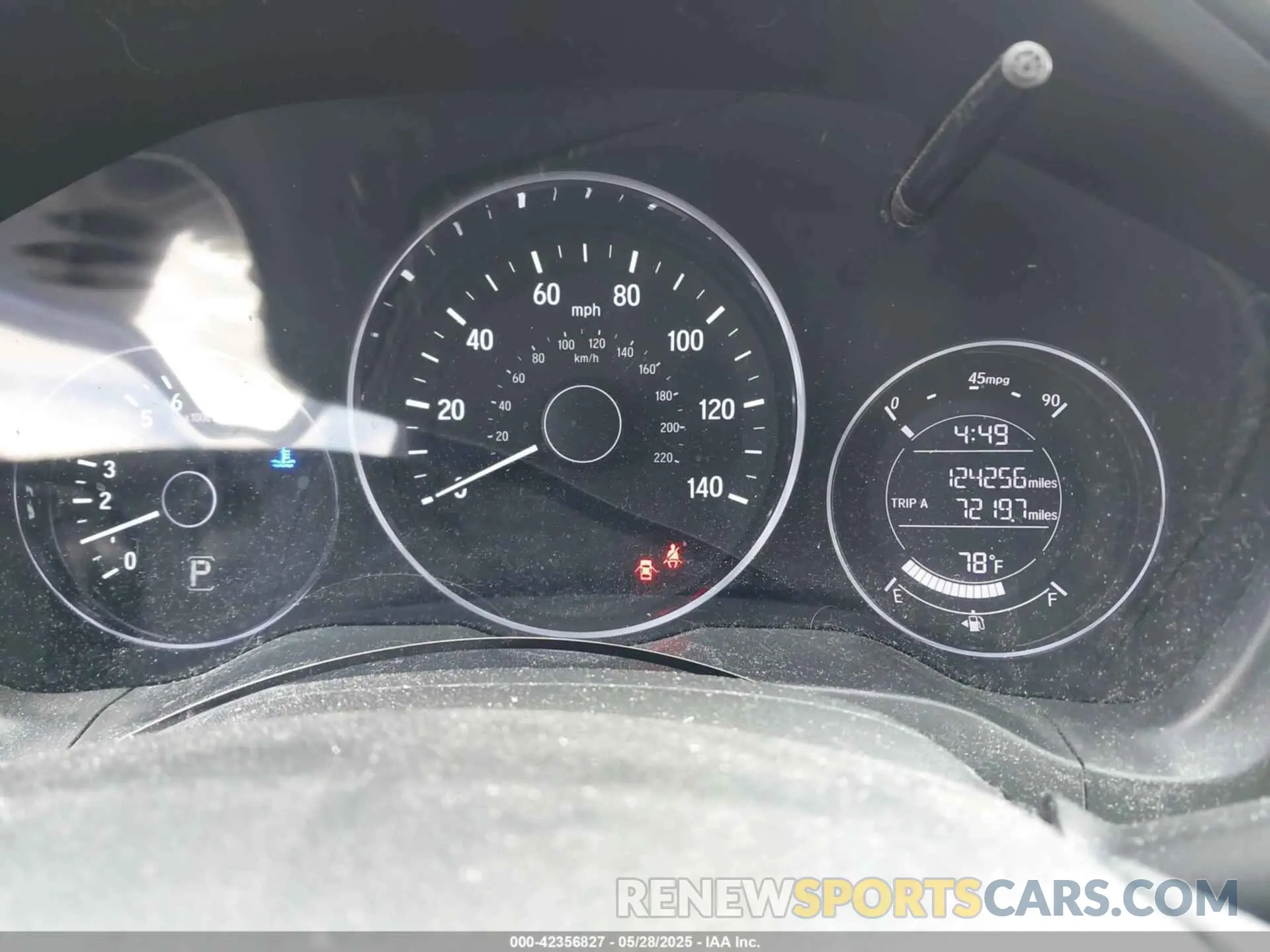 7 Photograph of a damaged car 3CZRU5H12KG701685 HONDA HR-V 2019