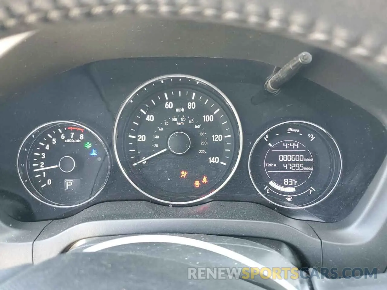 10 Photograph of a damaged car 3CZRU5H12KG703369 HONDA HR-V 2019