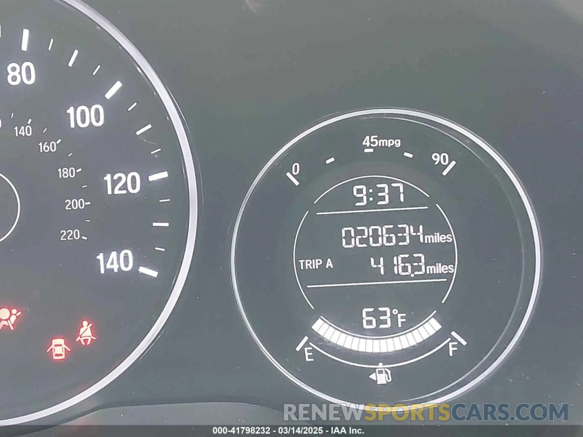 15 Photograph of a damaged car 3CZRU5H12KG706577 HONDA HR-V 2019